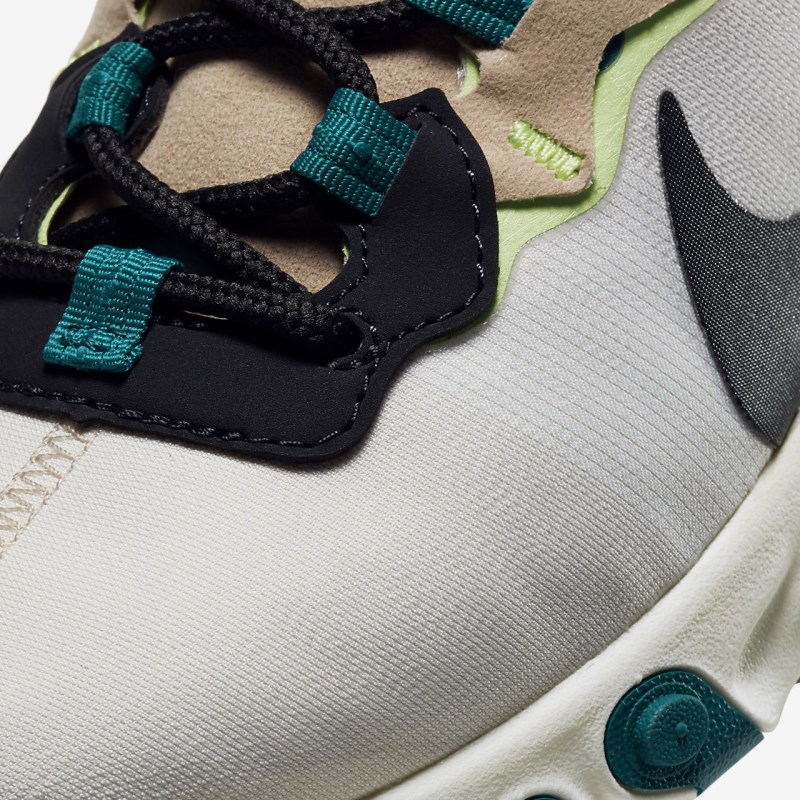 Nike React Element 55 Sneakers Dame Hvide | YE5165-321