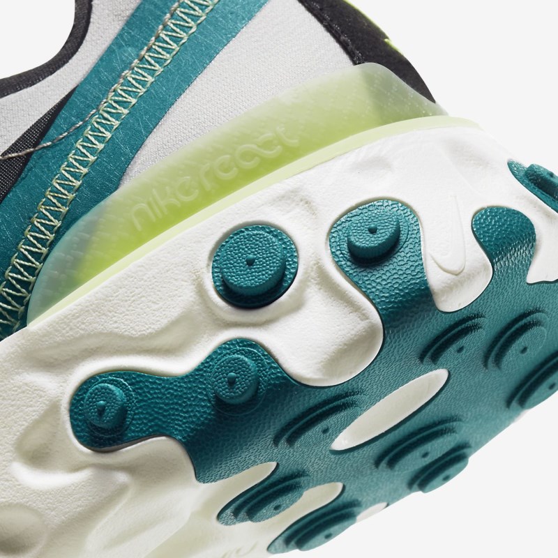 Nike React Element 55 Sneakers Dame Hvide | YE5165-321