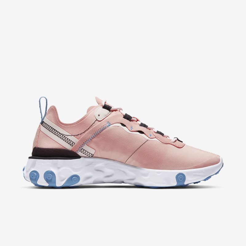 Nike React Element 55 Sneakers Dame Koral | VY3242-439