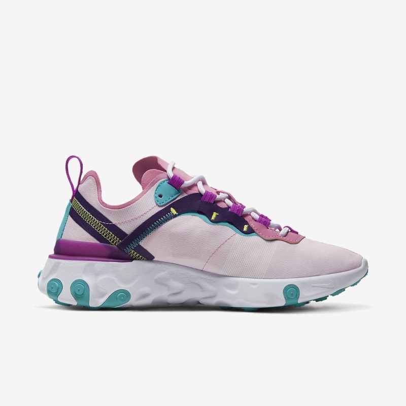 Nike React Element 55 Sneakers Dame Lyserød | SP0747-041