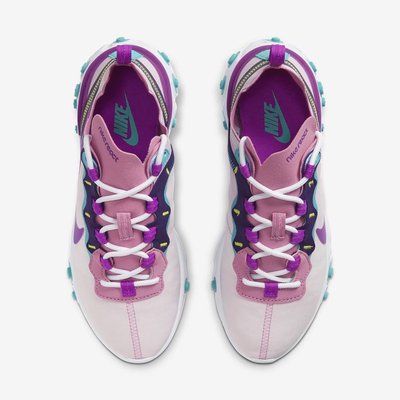 Nike React Element 55 Sneakers Dame Lyserød | SP0747-041
