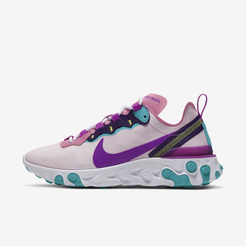 Nike React Element 55 Sneakers Dame Lyserød | SP0747-041