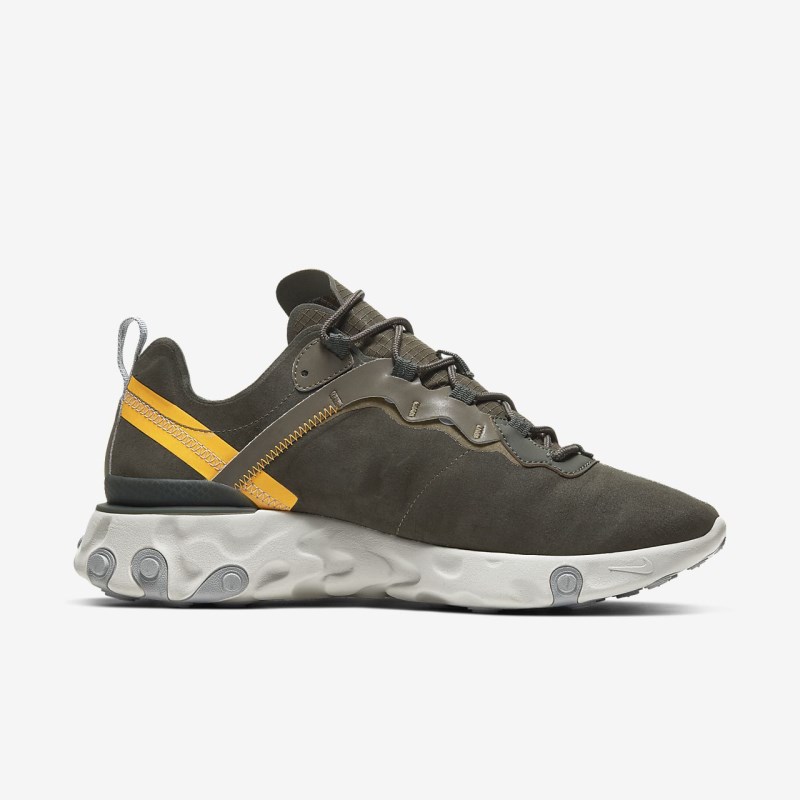 Nike React Element 55 Sneakers Herre Guld | QN0495-060