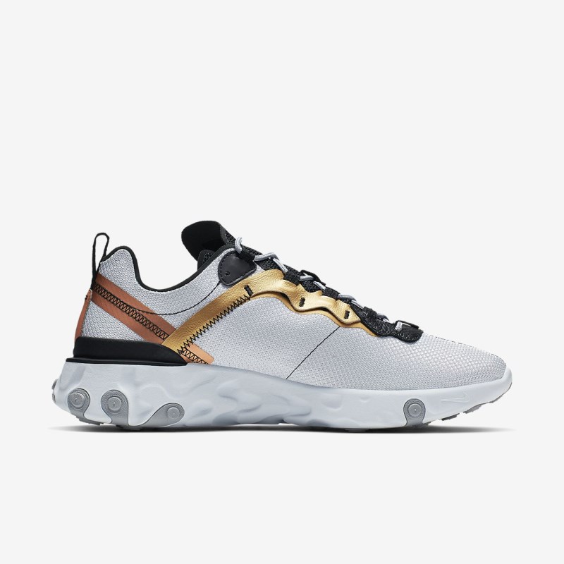 Nike React Element 55 Sneakers Herre Hvide | FB7455-914