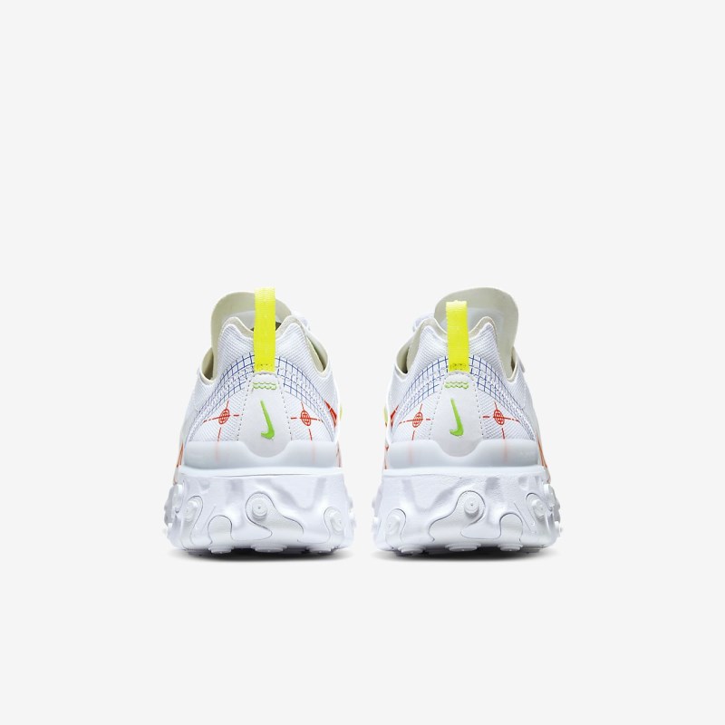 Nike React Element 55 Sneakers Herre Hvide | UG9901-458
