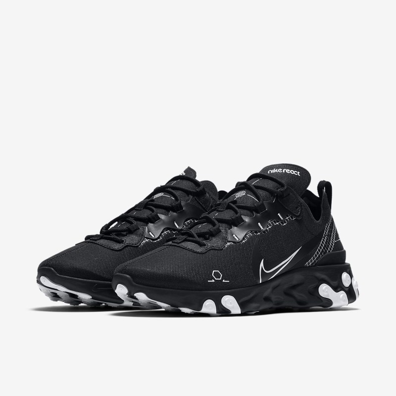 Nike React Element 55 Sneakers Herre Sort | FC4154-605