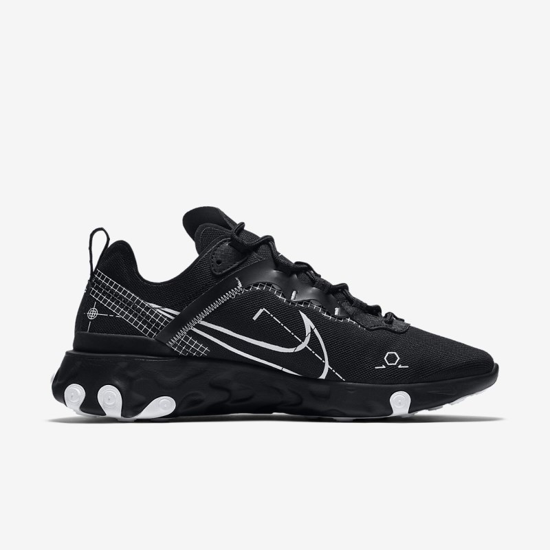 Nike React Element 55 Sneakers Herre Sort | FC4154-605