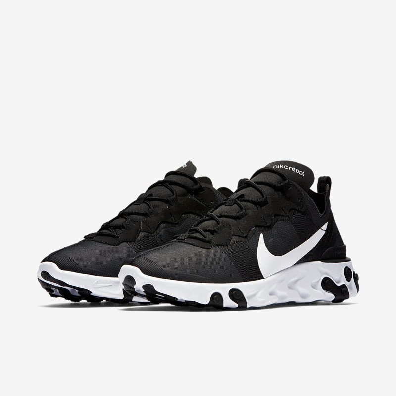Nike React Element 55 Sneakers Herre Sort | QR4529-939
