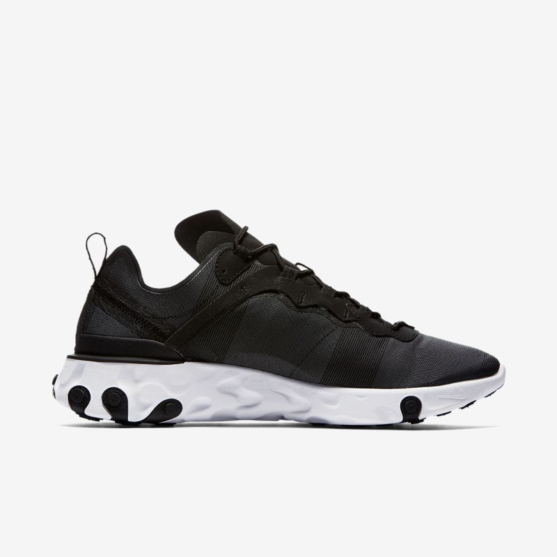Nike React Element 55 Sneakers Herre Sort | QR4529-939