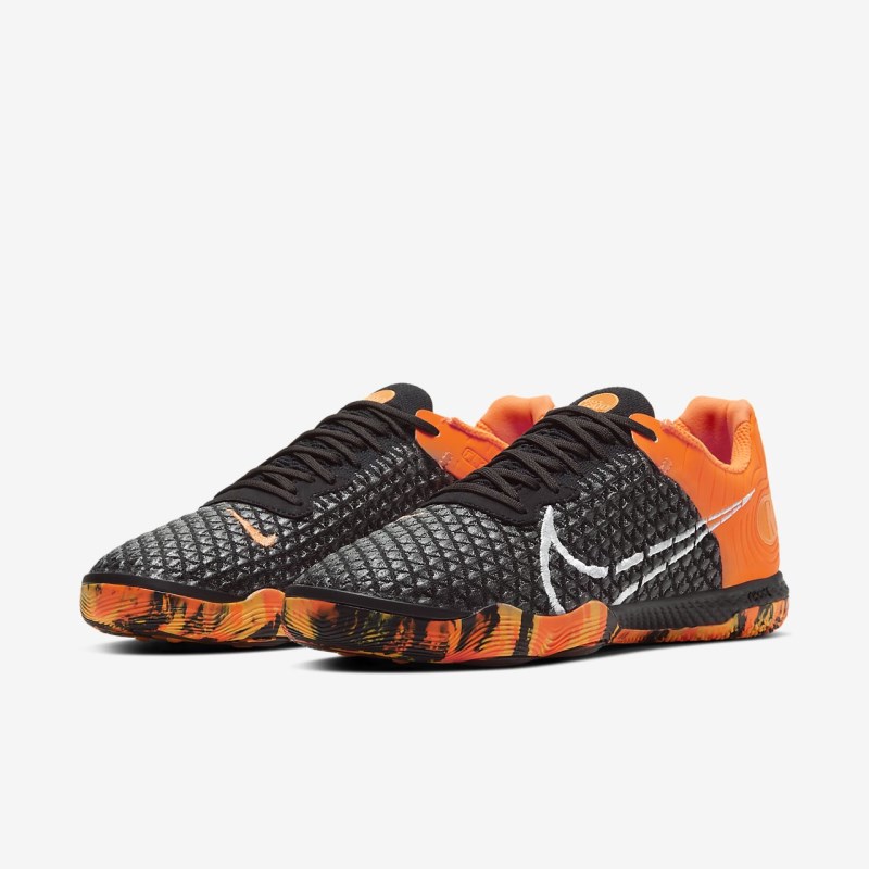 Nike React Gato Fodboldsko Dame Sort | QU1983-718