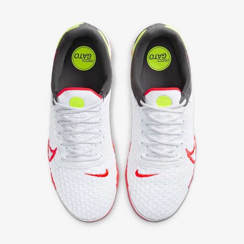 Nike React Gato Fodboldsko Herre Hvide | UQ3478-249
