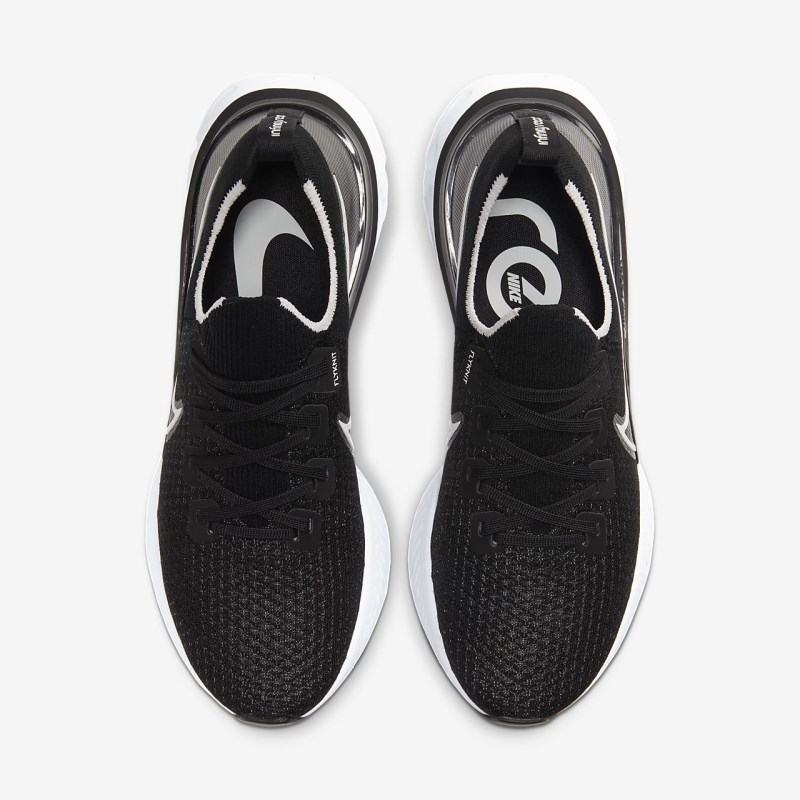 Nike React Infinity Run Flyknit Løbesko Herre Sort | KE1342-933