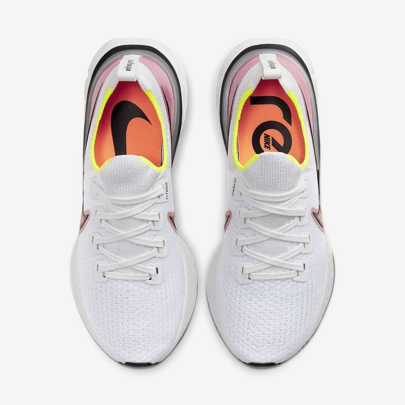 Nike React Infinity Run Flyknit Løbesko Herre Hvide | OZ9735-459