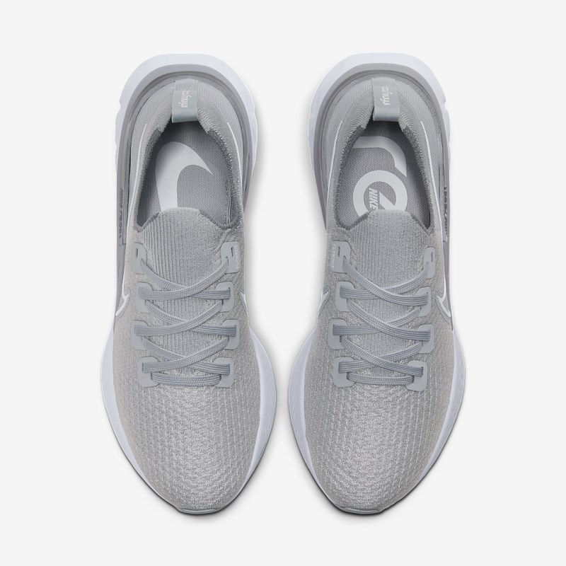 Nike React Infinity Run Flyknit Løbesko Herre Grå | SQ9402-302