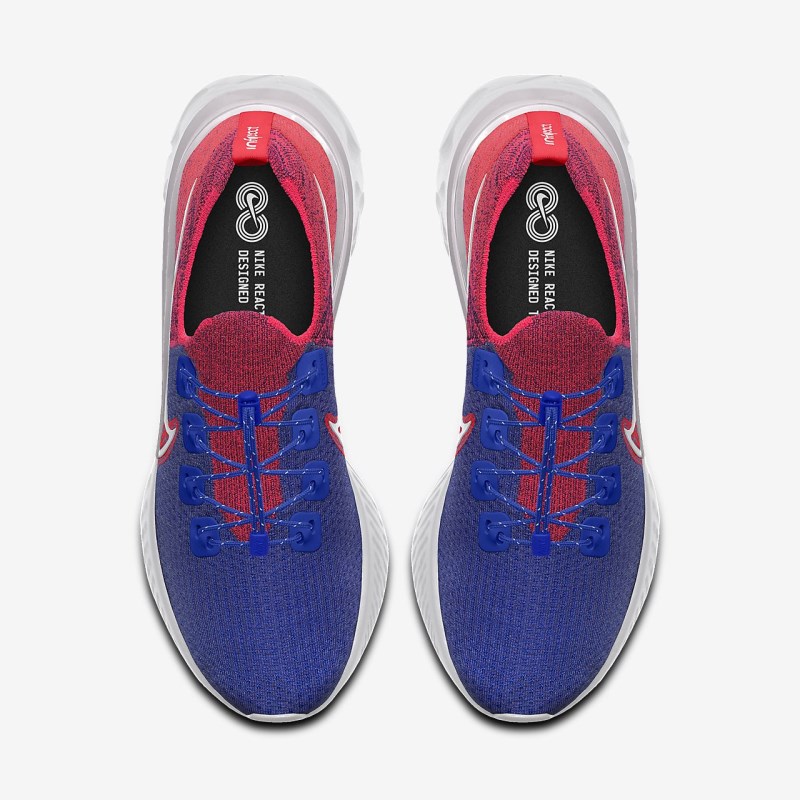 Nike React Infinity Run Flyknit Løbesko Dame Blå | WJ7469-674