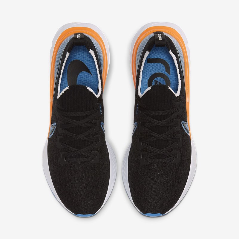 Nike React Infinity Run Flyknit Løbesko Herre Sort | XC3231-660