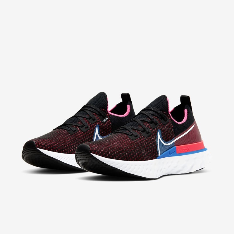 Nike React Infinity Run Flyknit Løbesko Herre Sort | YI6562-942