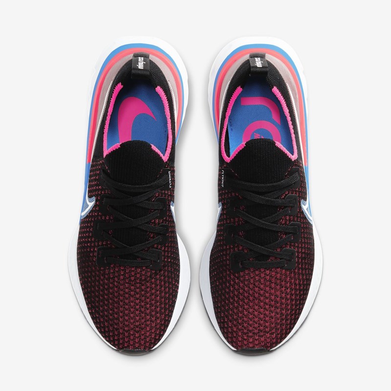 Nike React Infinity Run Flyknit Løbesko Herre Sort | YI6562-942