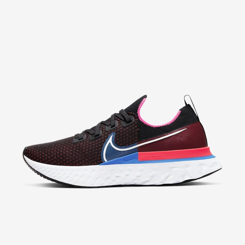 Nike React Infinity Run Flyknit Løbesko Herre Sort | YI6562-942