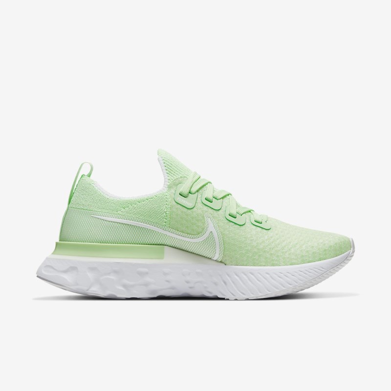 Nike React Infinity Run Flyknit Vandresko Dame Grøn | KU9976-715