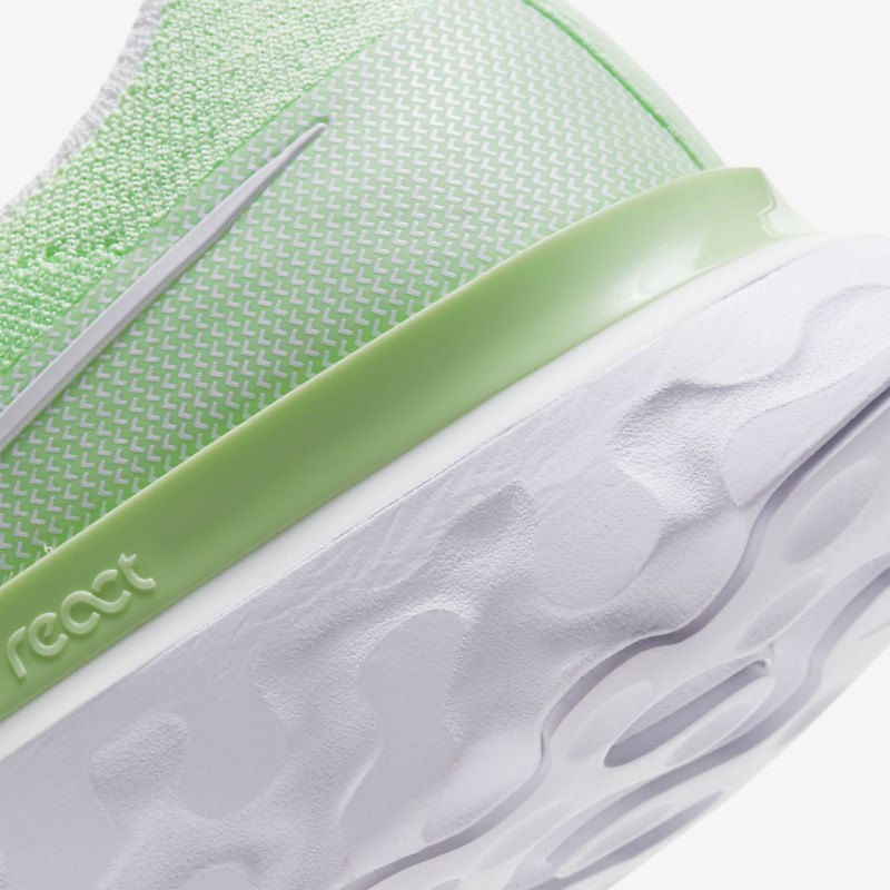 Nike React Infinity Run Flyknit Vandresko Dame Grøn | KU9976-715