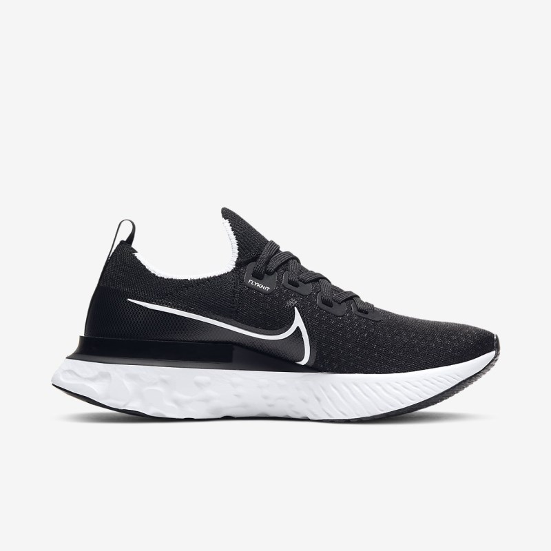 Nike React Infinity Run Flyknit Vandresko Dame Sort | MK0616-743