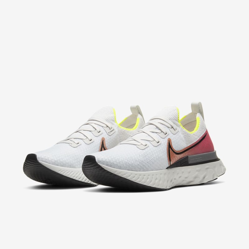 Nike React Infinity Run Flyknit Vandresko Herre Hvide | OC5478-993