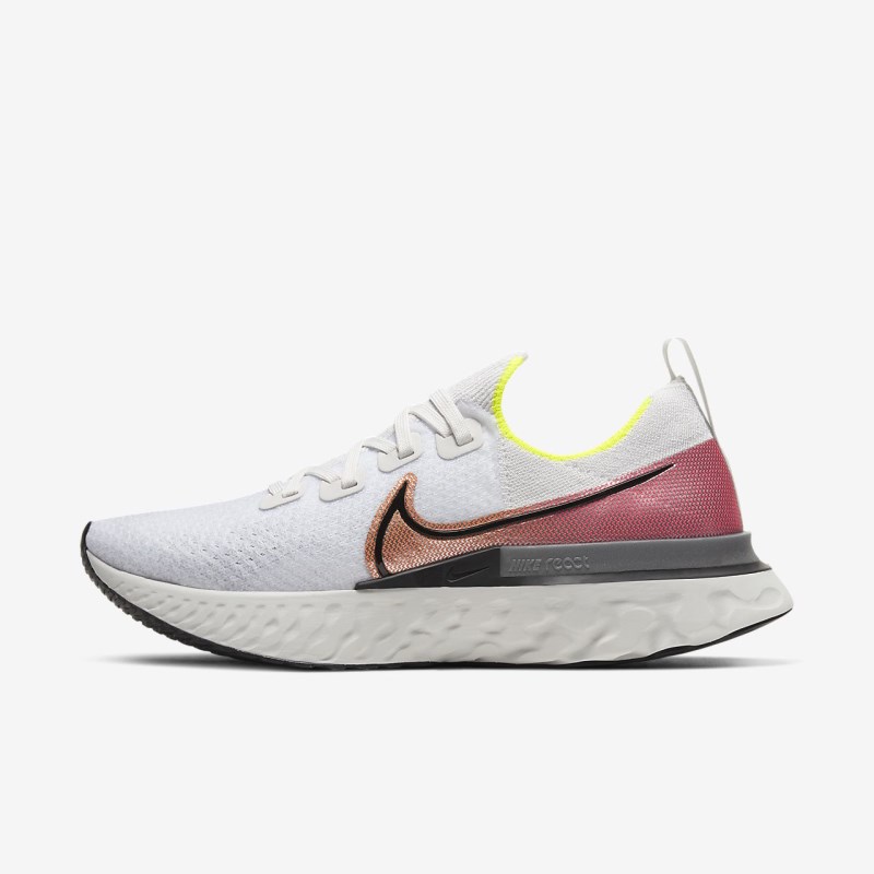 Nike React Infinity Run Flyknit Vandresko Herre Hvide | OC5478-993