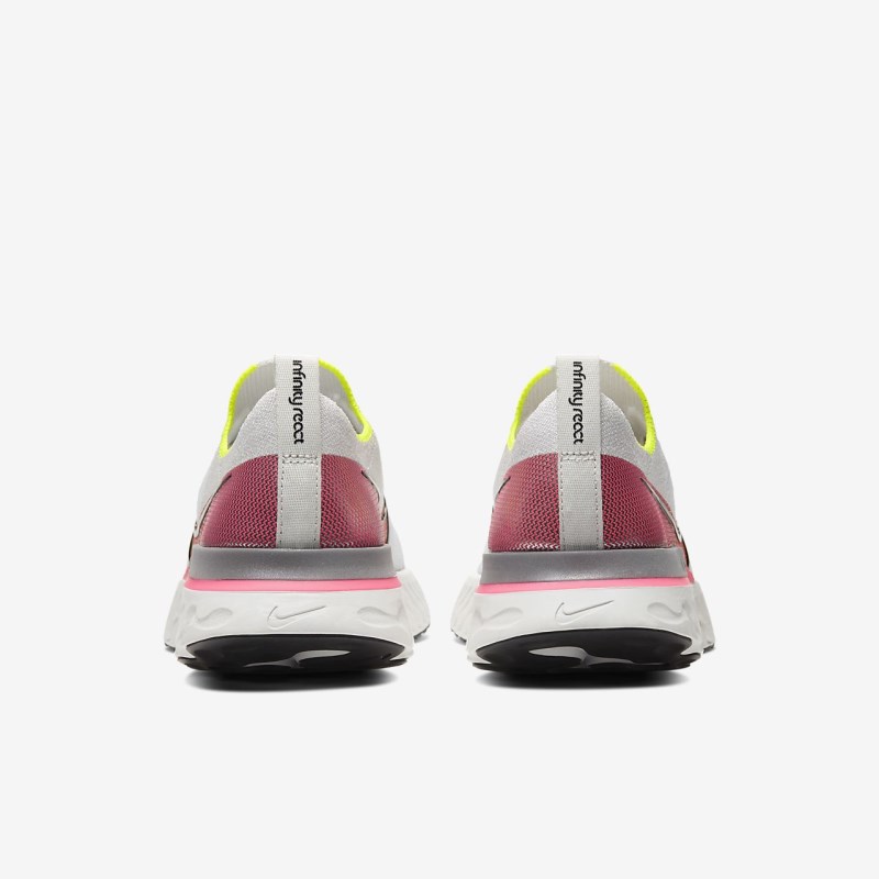 Nike React Infinity Run Flyknit Vandresko Dame Hvide | TJ9767-161