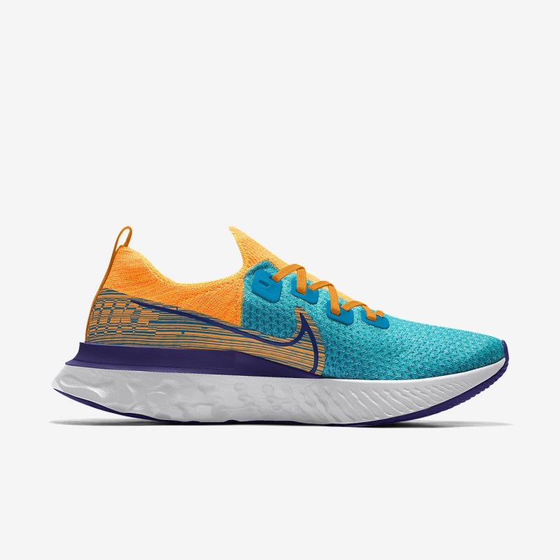 Nike React Infinity Run Flyknit Vandresko Herre Blå | XZ6381-195