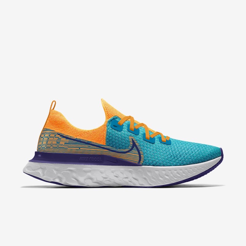 Nike React Infinity Run Flyknit Vandresko Herre Blå | XZ6381-195