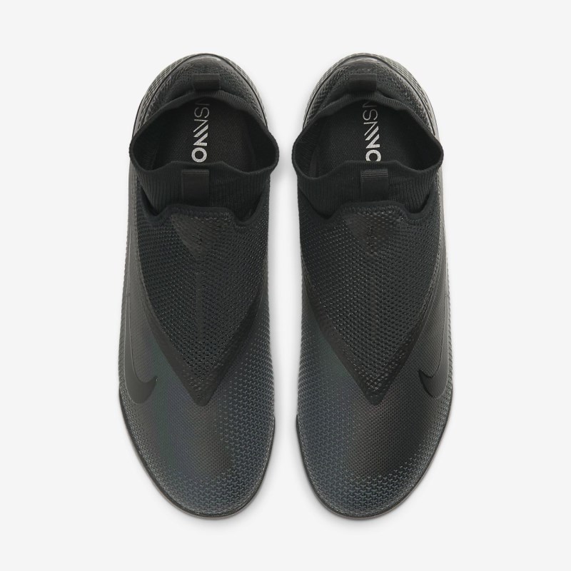 Nike React Phantom Vision 2 Pro Dynamic Fit TF Fodboldsko Dame Sort | BK9441-590