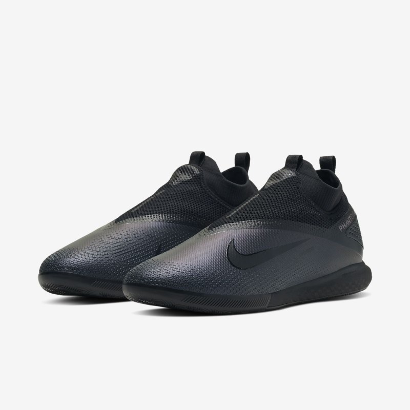 Nike React Phantom Vision 2 Pro Dynamic Fit IC Fodboldsko Dame Sort | CK0276-146