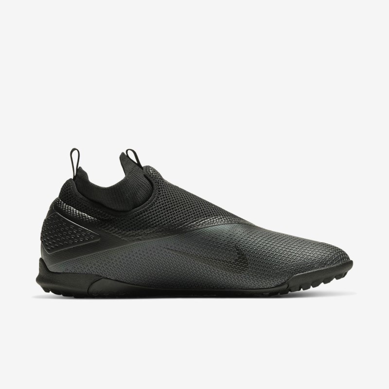 Nike React Phantom Vision 2 Pro Dynamic Fit TF Fodboldsko Herre Sort | IS4621-691