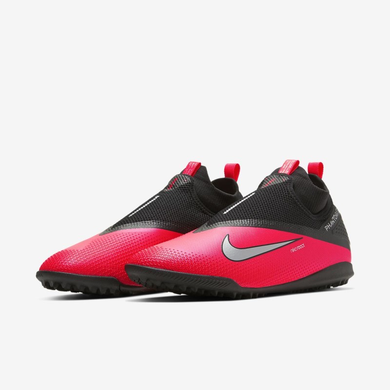 Nike React Phantom Vision 2 Pro Dynamic Fit TF Fodboldsko Herre Rød | SY5214-632