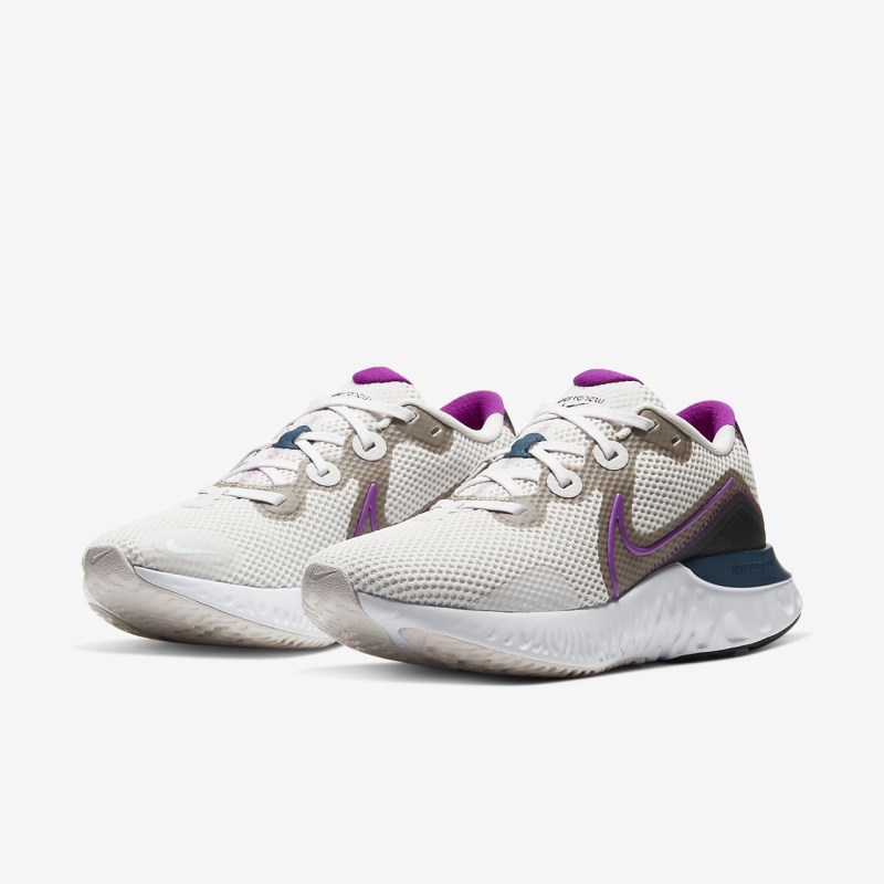 Nike Renew Run Løbesko Dame Hvide | KM2229-382