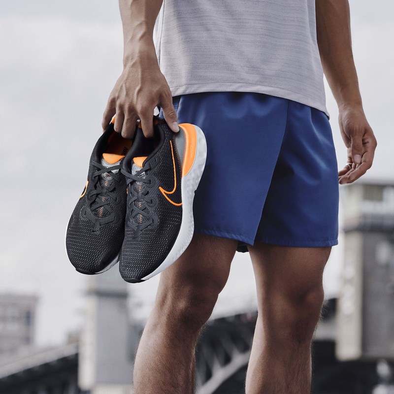 Nike Renew Run Vandresko Herre Sort | AE2322-489