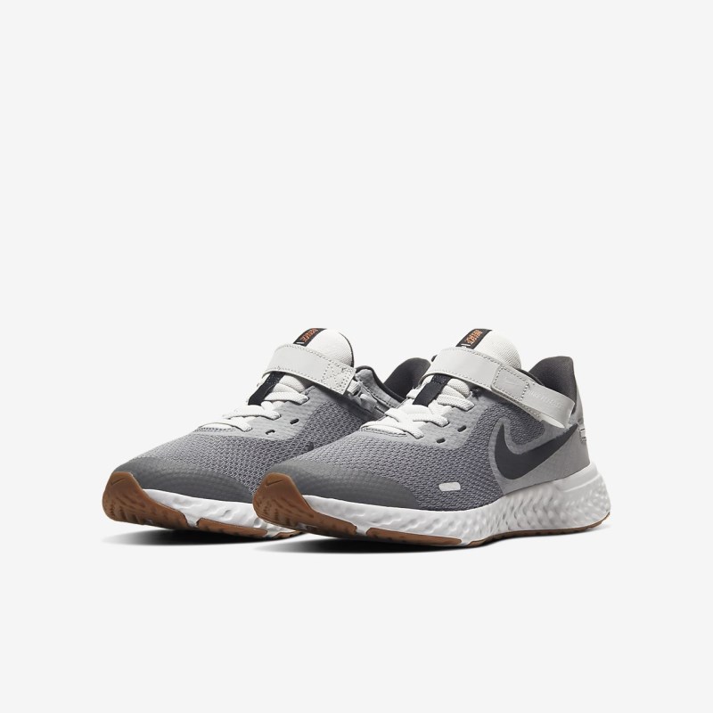 Nike Revolution 5 FlyEase Løbesko Børn LyseGrå | GH7764-035
