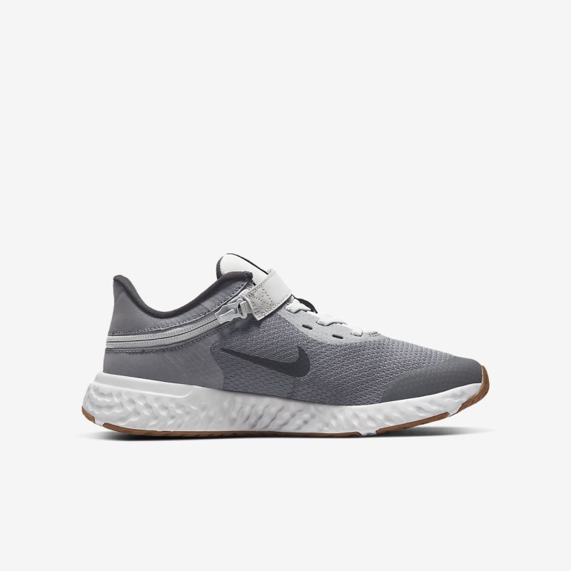 Nike Revolution 5 FlyEase Løbesko Børn LyseGrå | GH7764-035
