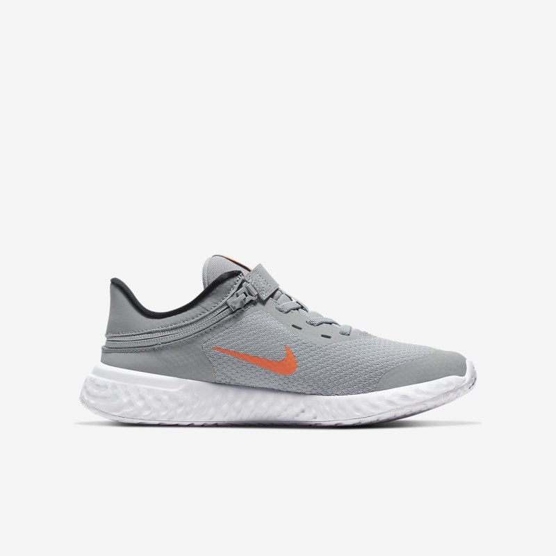 Nike Revolution 5 FlyEase Løbesko Børn LyseGrå | IK6001-570