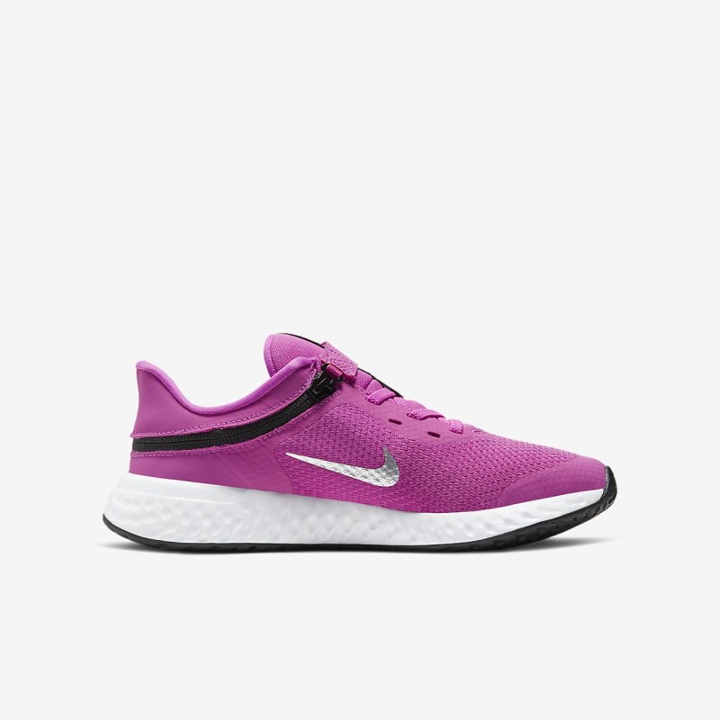 Nike Revolution 5 FlyEase Løbesko Børn Sort | HI9018-416