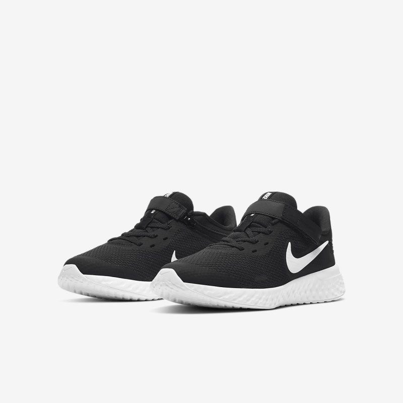 Nike Revolution 5 FlyEase Løbesko Børn Sort | QY1390-585