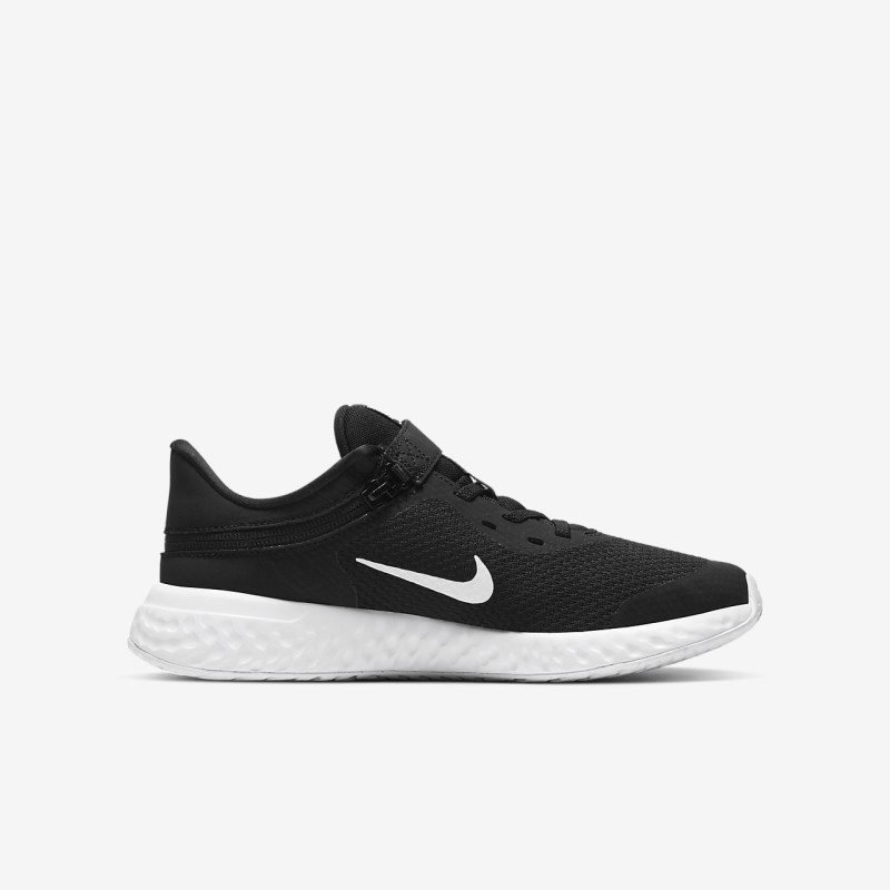 Nike Revolution 5 FlyEase Løbesko Børn Sort | QY1390-585