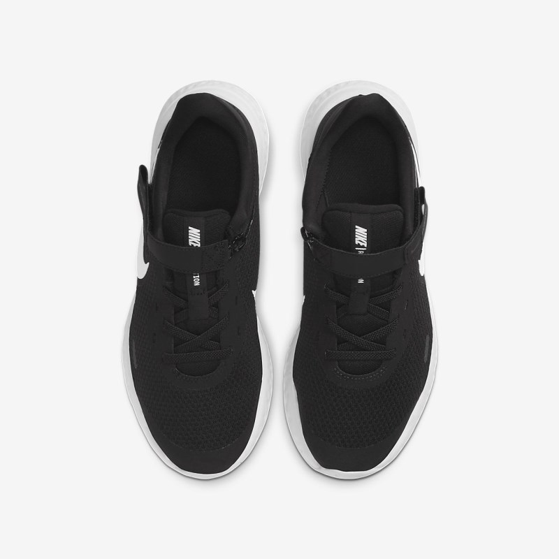 Nike Revolution 5 FlyEase Løbesko Børn Sort | QY1390-585