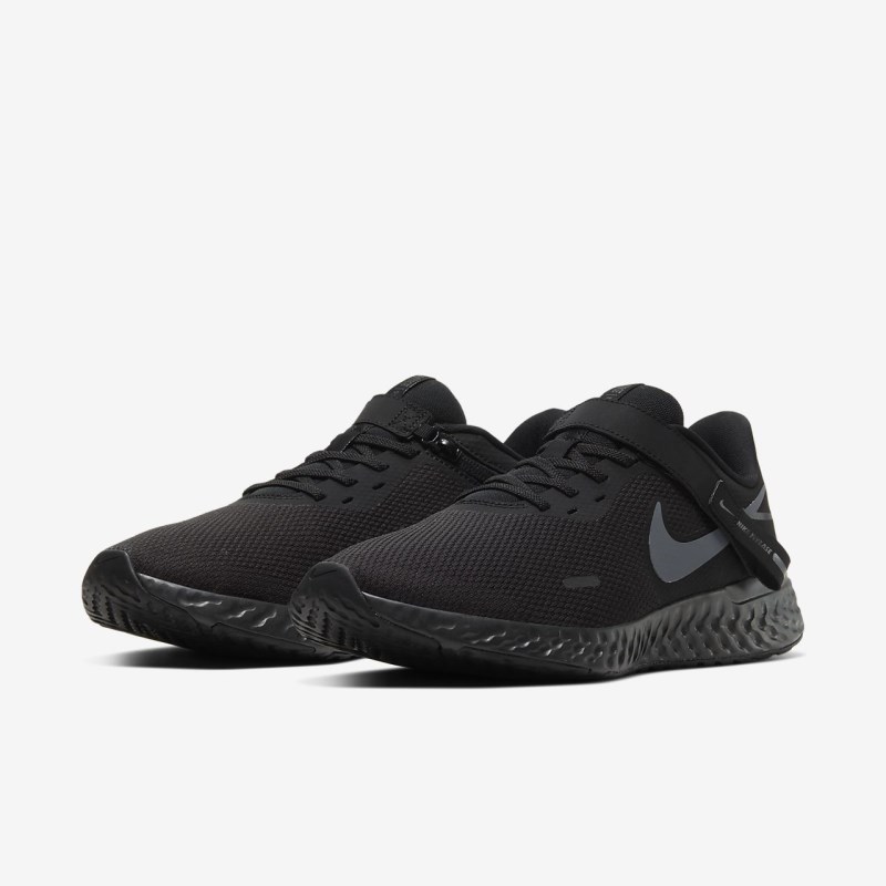 Nike Revolution 5 FlyEase Løbesko Herre Sort | TO3322-461