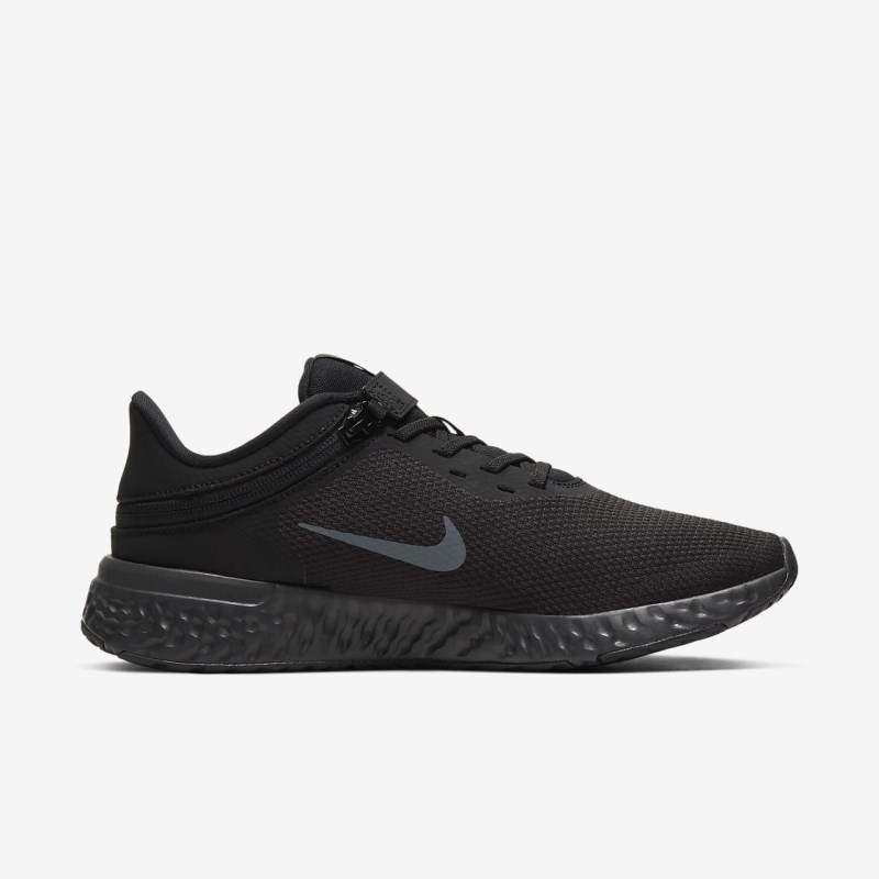 Nike Revolution 5 FlyEase Løbesko Herre Sort | TO3322-461