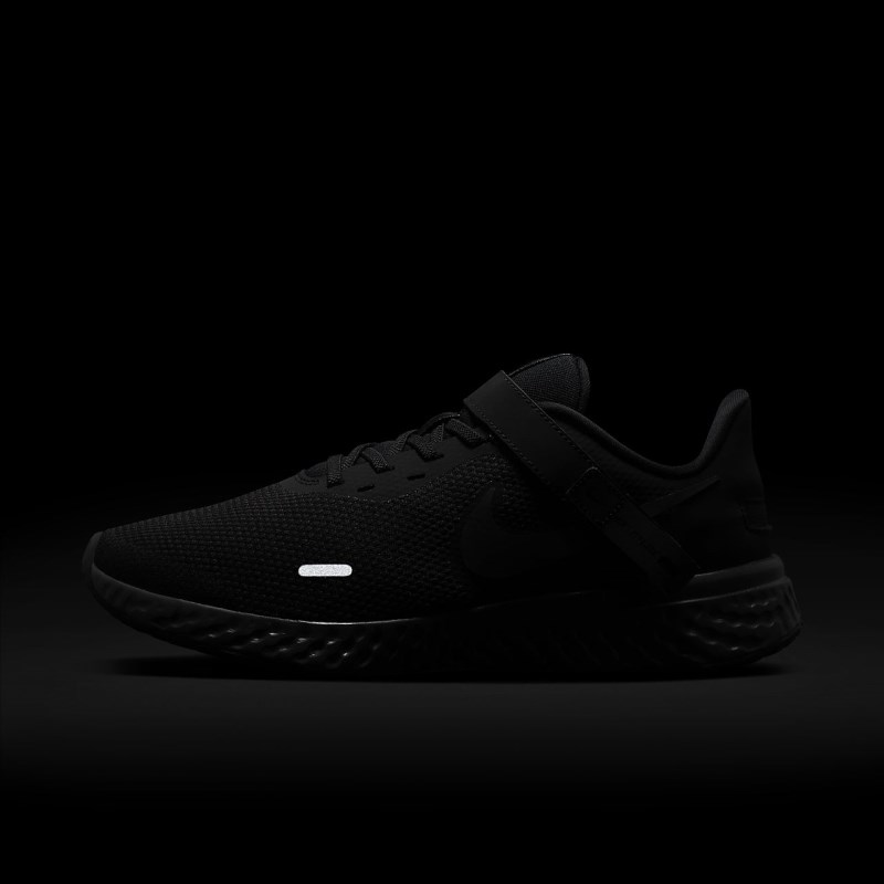 Nike Revolution 5 FlyEase Løbesko Herre Sort | TO3322-461