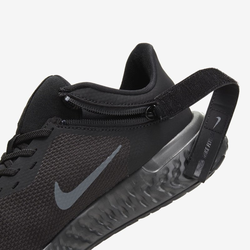 Nike Revolution 5 FlyEase Løbesko Herre Sort | TO3322-461