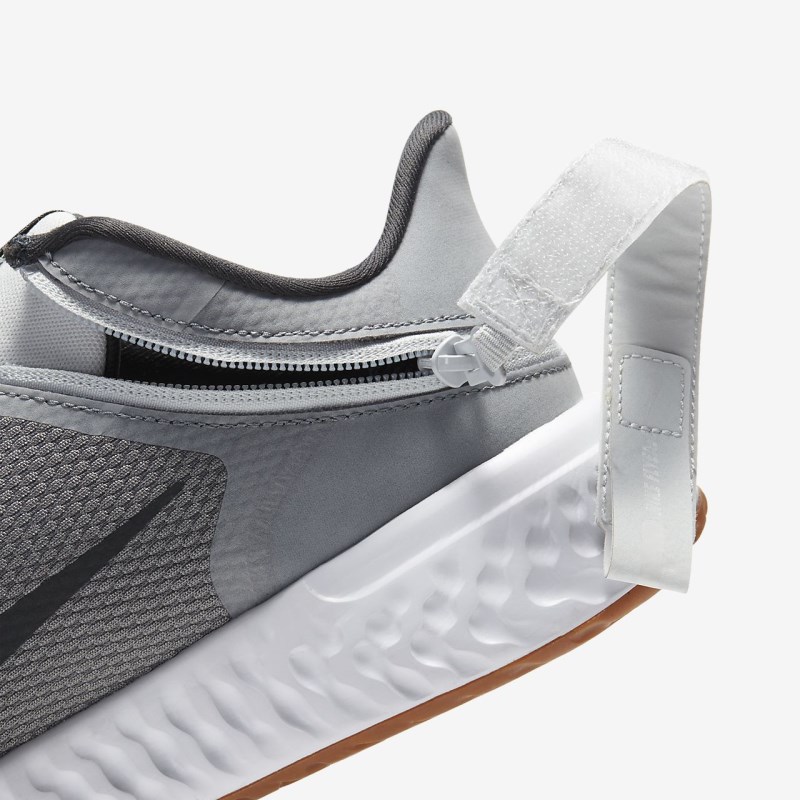 Nike Revolution 5 FlyEase Vandresko Herre Grå | YC7164-711
