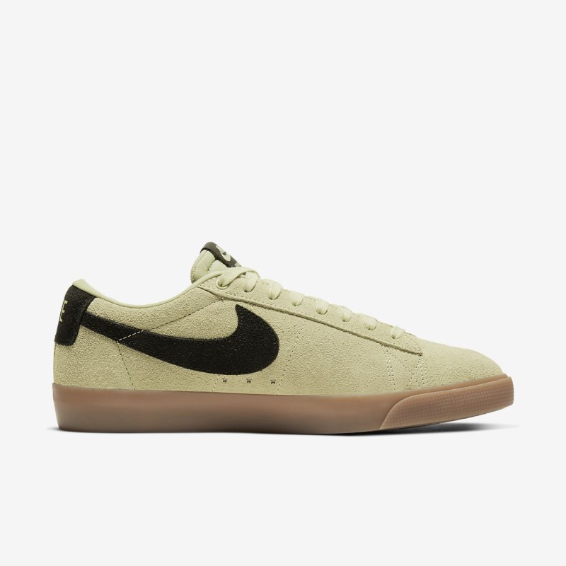Nike SB Blazer Lav GT Skate Sko Herre Olivengrøn | OS1284-524
